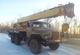 Услуги Автокрана. Урал вездеход. 14 тонн.